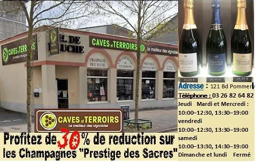 Апартаменты Bedinreims Cozy Parking And Wifi Free Ideal 4 Adultes Et 2 Enfants *